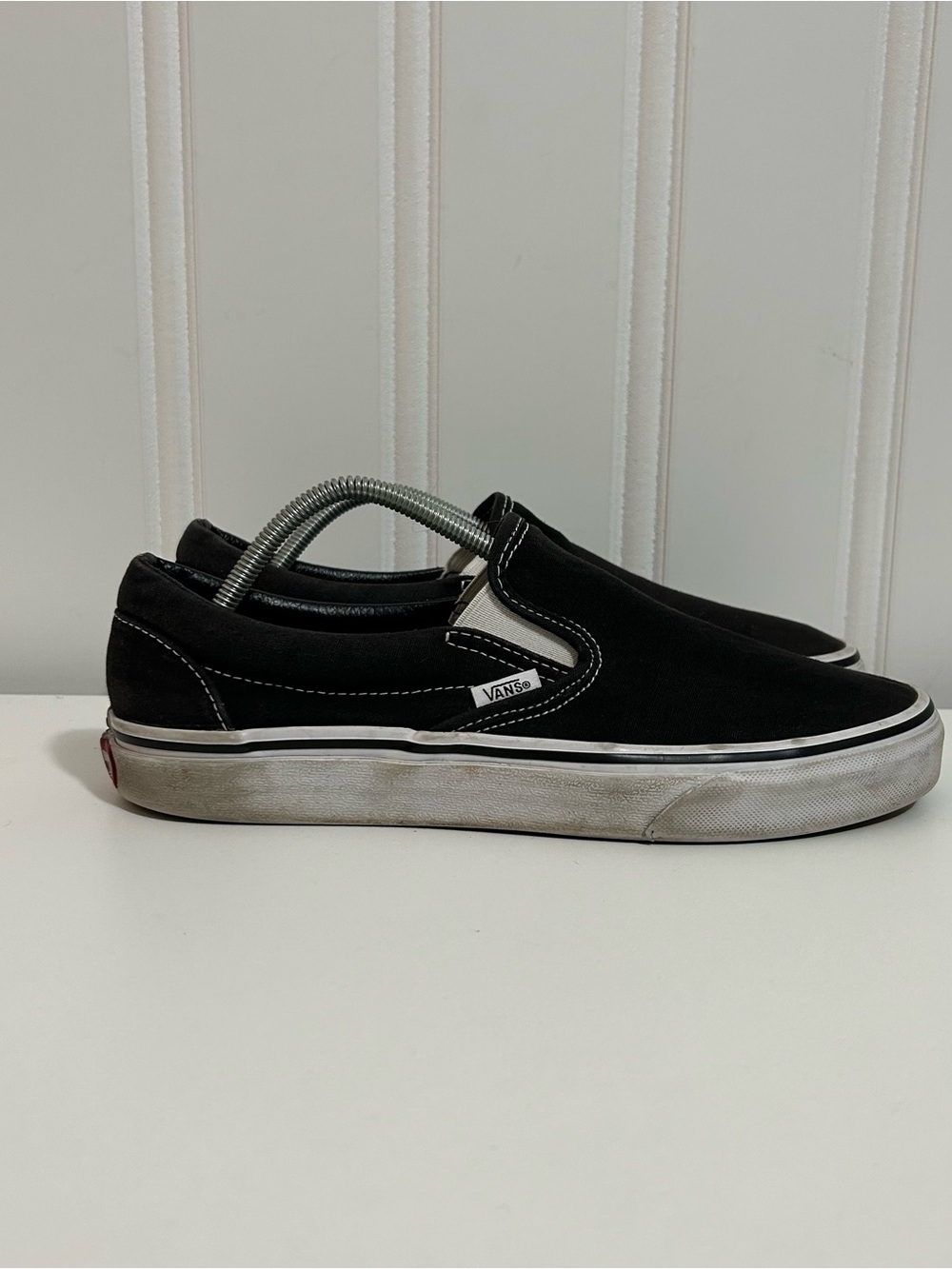 Vans Black Slip-On Skate Sneakers